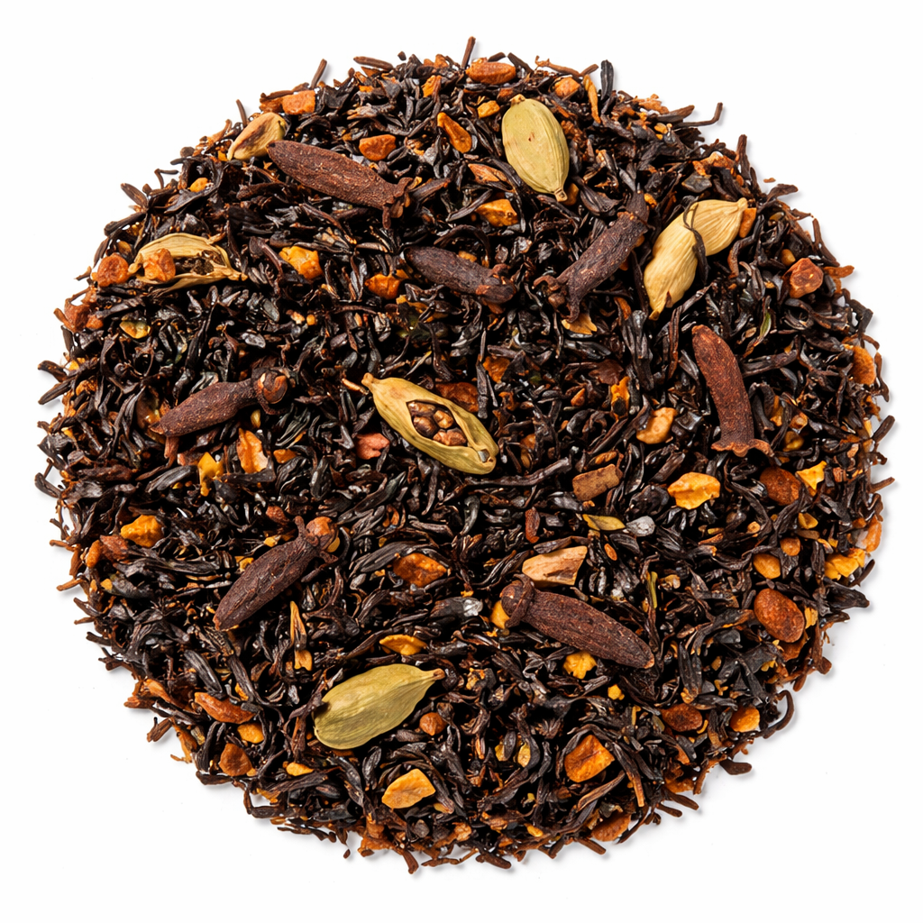 Chai Blossom Glow — Loose-Leaf Spiced Tea | Net Wt. 3.5 oz